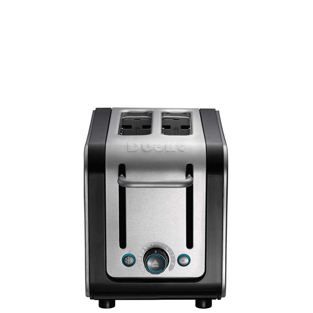 Dualit Black & Brushed Stainless Steel Architect 2 Slot Toaster